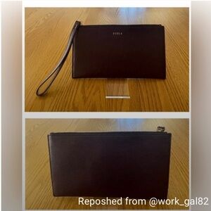 Furla burgundy wallet